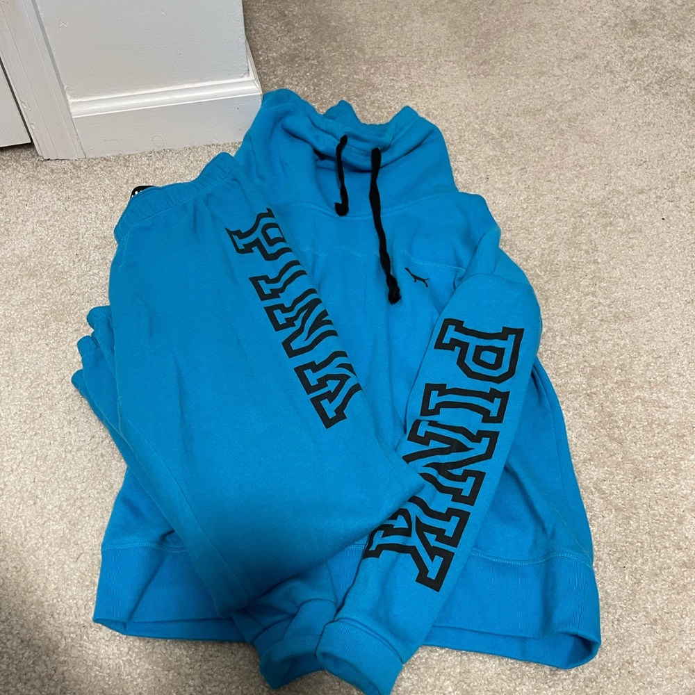 PINK Sweat suit Top & Bottom